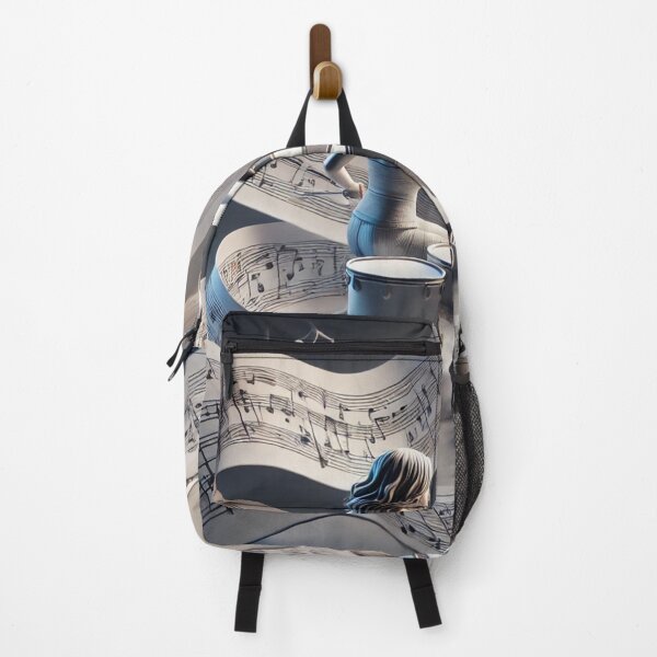 Item preview, Rhythmic Symphony: Origami Sheet Music Art designed and sold by MySheetMusicArt.