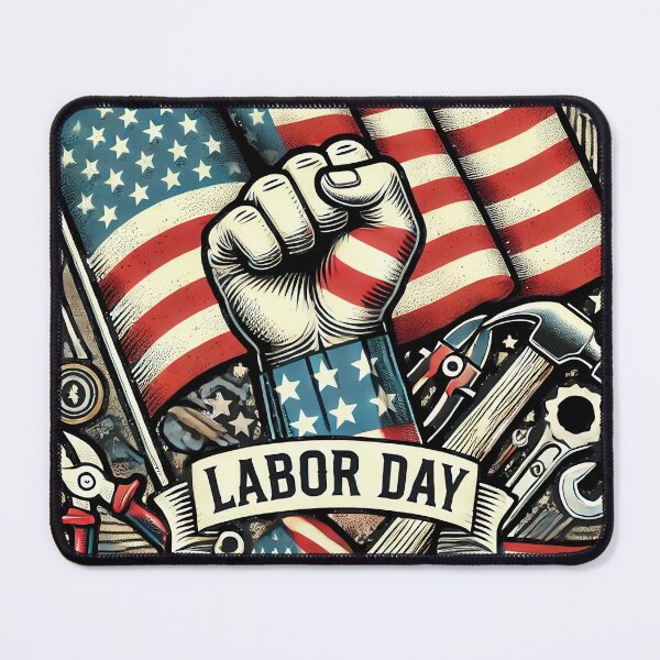 Item preview, Patriotic Labor Day American Pride Design designed and sold by tarmiziwartani.