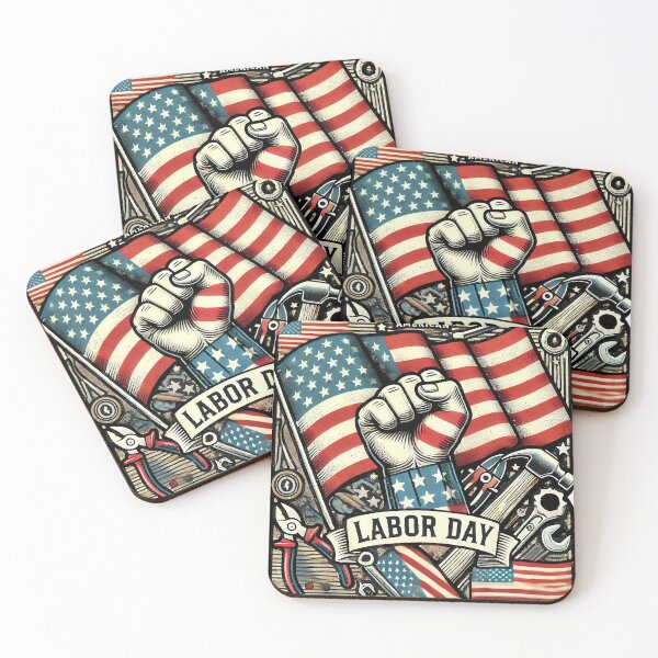 Item preview, Patriotic Labor Day American Pride Design designed and sold by tarmiziwartani.