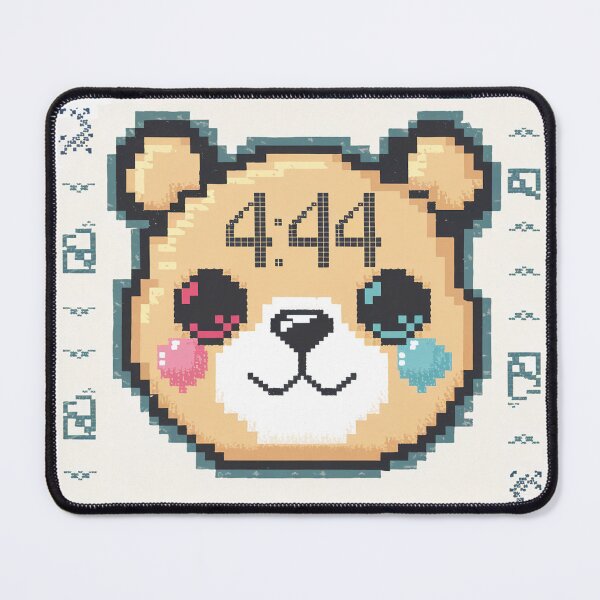 Item preview, Pixel Art '4:44 Bear' NFT: Jay Z Meets Retro Charm designed and sold by ObjCrea123.