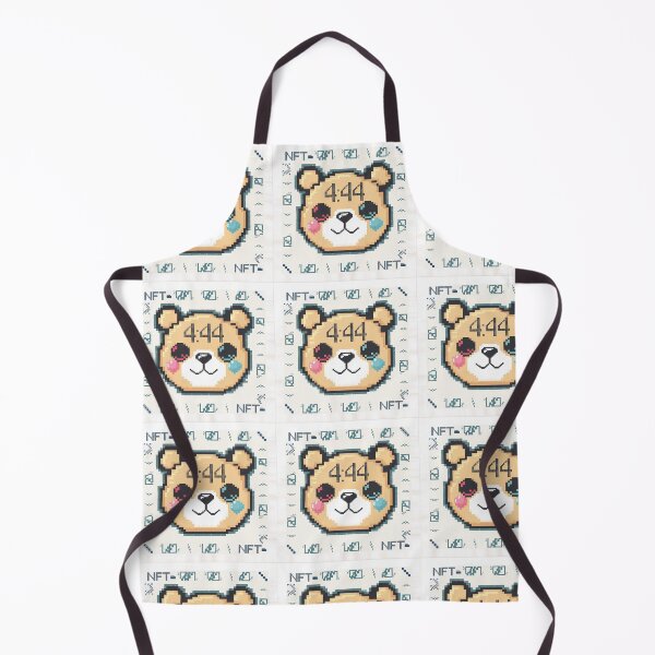 Item preview, Pixel Art '4:44 Bear' NFT: Jay Z Meets Retro Charm designed and sold by ObjCrea123.