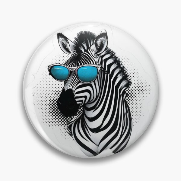 Item preview, Zebra with sunglasses  designed and sold by JIGUWORLD.
