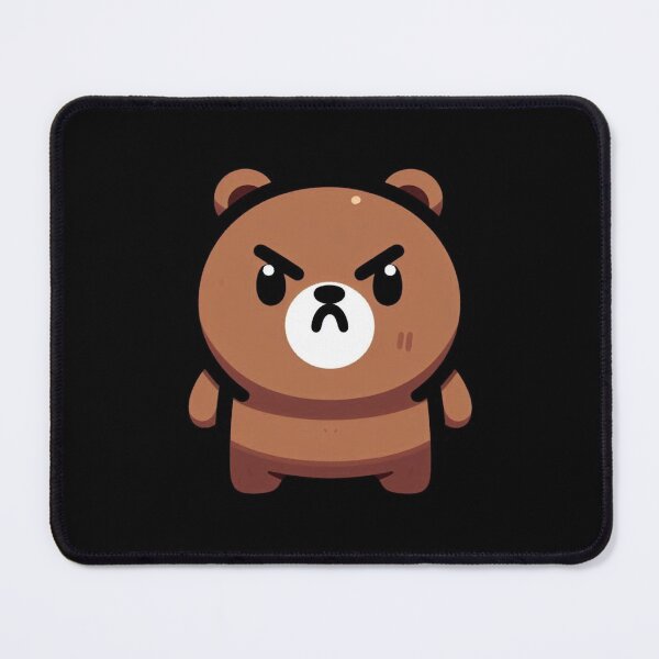 Item preview, Fierce Brown Bear Art designed and sold by Nostalgia Busters.