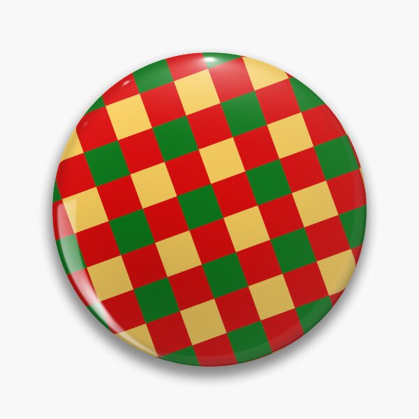 Item preview, Rasta Checkboard Square Grid Chessboard Reggae Checkers Checkered  designed and sold by EvergreenMotifs.