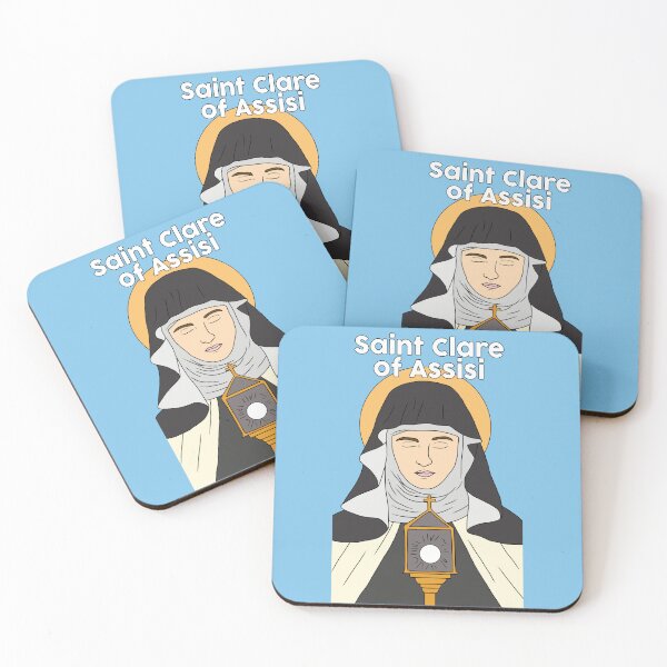Item preview, Saint Clare of Assisi designed and sold by elviamontemayor.