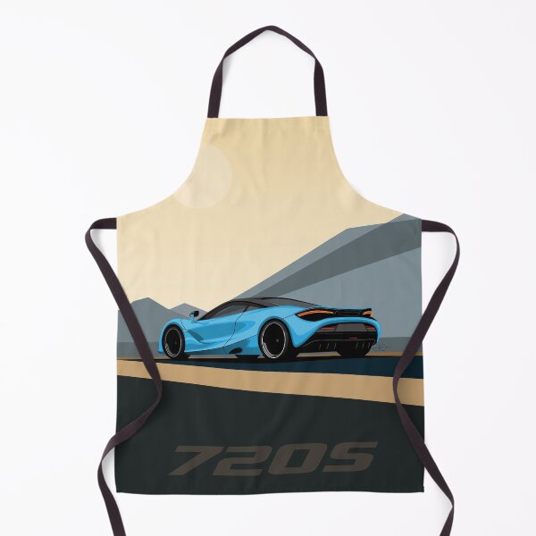 Item preview, Copy of McLaren 720S Blue Desert Road Illustration designed and sold by blackdogshop.