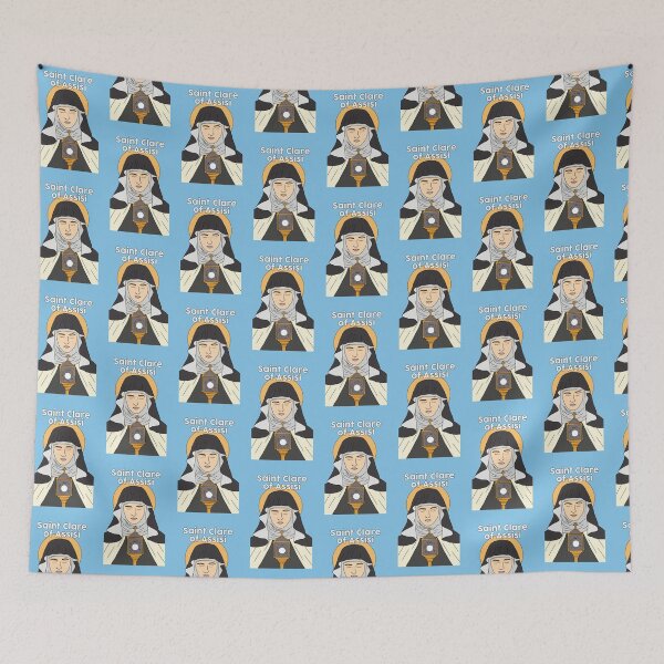 Item preview, Saint Clare of Assisi designed and sold by elviamontemayor.