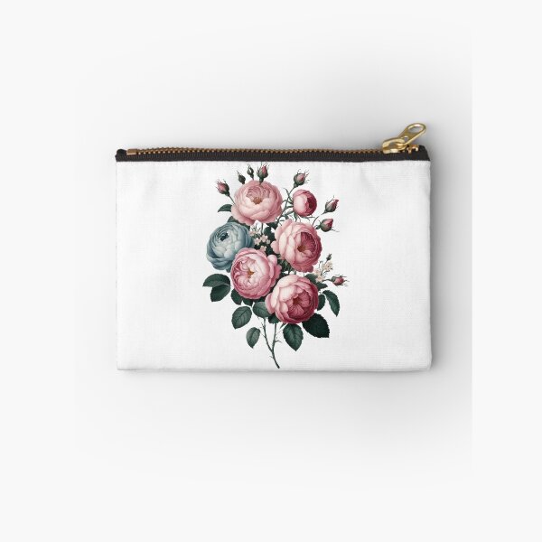 Item preview, Pink and Blue Cabbage Rose Vintage Beauty designed and sold by SloganExpress.