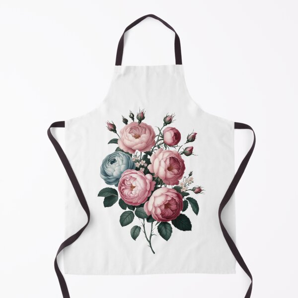 Item preview, Pink and Blue Cabbage Rose Vintage Beauty designed and sold by SloganExpress.