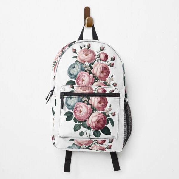 Item preview, Pink and Blue Cabbage Rose Vintage Beauty designed and sold by SloganExpress.