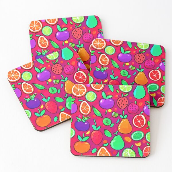 Item preview, Vibrant Abstract Fruit Pattern designed and sold by Health And Fitness Posts e-Store.