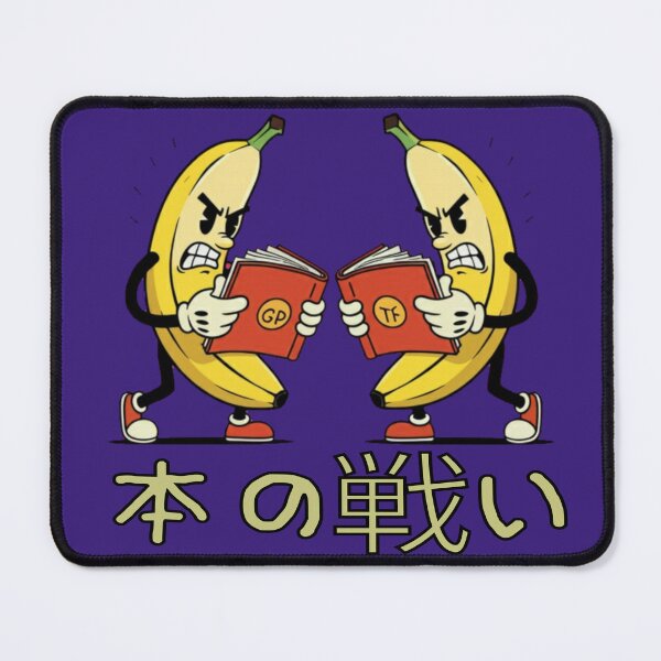 Item preview, Banana Book Battle designed and sold by CoolEnthusias.