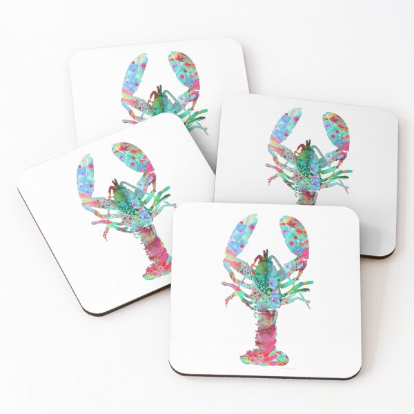 Item preview, Pure Enchantment Lobster Beach Art designed and sold by Sharon Cummings Art.