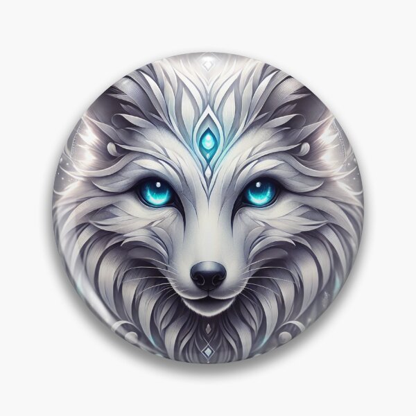 Item preview, Mystical Fox Face designed and sold by RetroPop23.