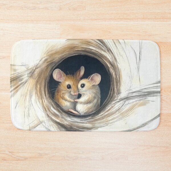 Item preview, mice in a hole designed and sold by PricklyPeanut.