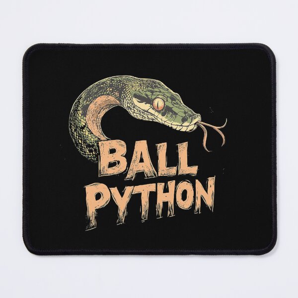 Item preview, Ball Python Illustration with Rustic Typography designed and sold by Retro Travel Design.