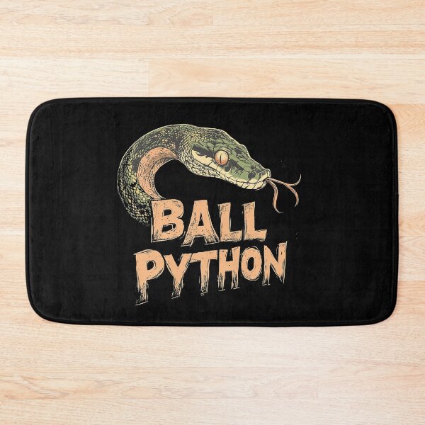 Item preview, Ball Python Illustration with Rustic Typography designed and sold by Retro Travel Design.