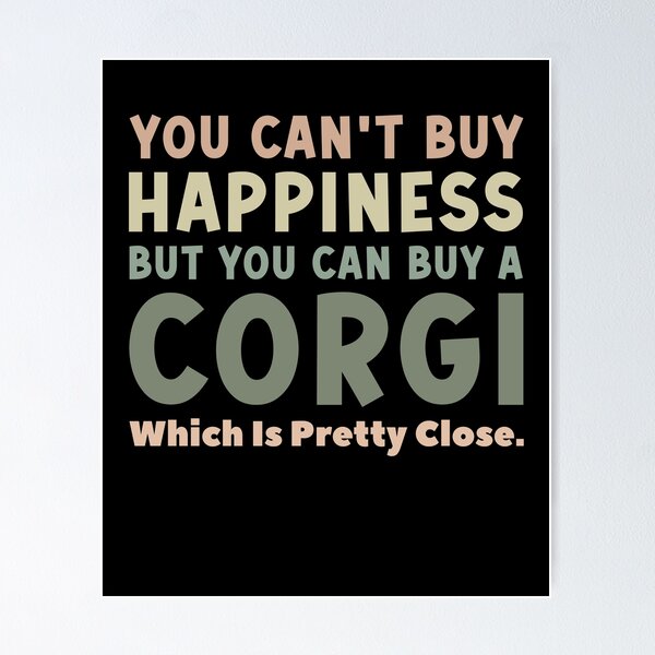 Item preview, Happy Corgi designed and sold by PetSafari.