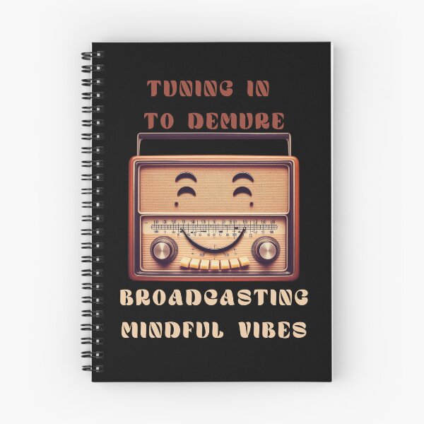 Item preview, Very Demure Very Mindful Retro Radio designed and sold by ArtDesignMC.