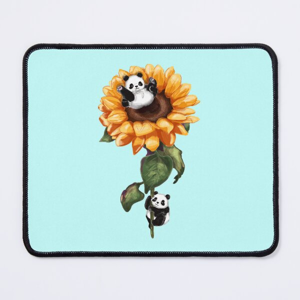 Item preview, Pandas on a Sunflower: Tranquil Moments in Nature designed and sold by Pandositive.