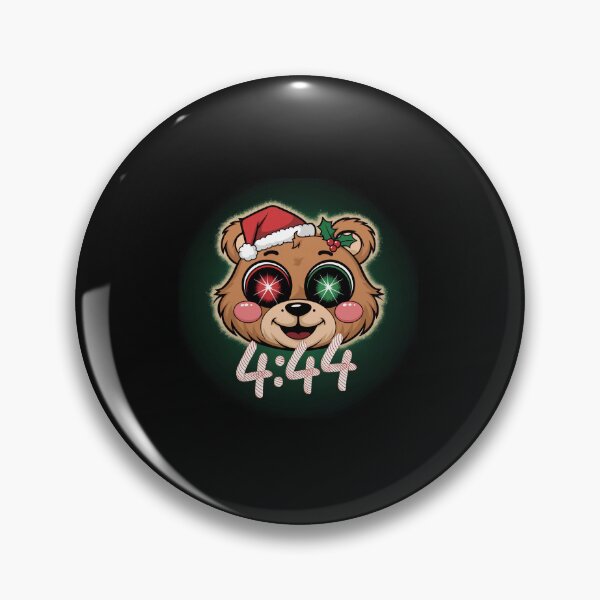 Item preview, Festive '4:44 Bear' Christmas Art: Celebrate Jay Z with Holiday Cheer designed and sold by ObjCrea123.