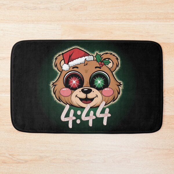 Item preview, Festive '4:44 Bear' Christmas Art: Celebrate Jay Z with Holiday Cheer designed and sold by ObjCrea123.