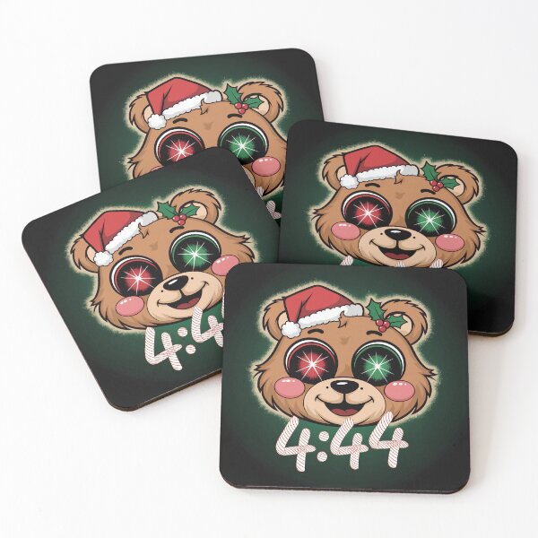 Item preview, Festive '4:44 Bear' Christmas Art: Celebrate Jay Z with Holiday Cheer designed and sold by ObjCrea123.