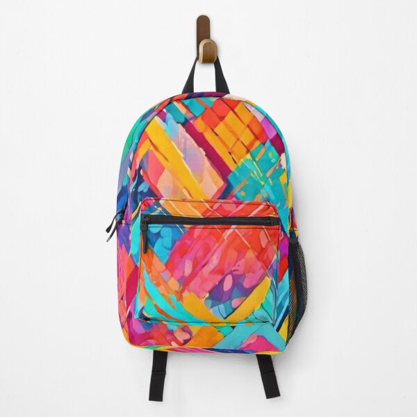 Item preview, Neon Geometric Dreamscape designed and sold by Health And Fitness Posts e-Store.