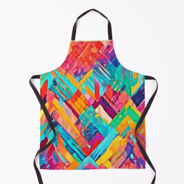 Item preview, Neon Geometric Dreamscape designed and sold by Health And Fitness Posts e-Store.