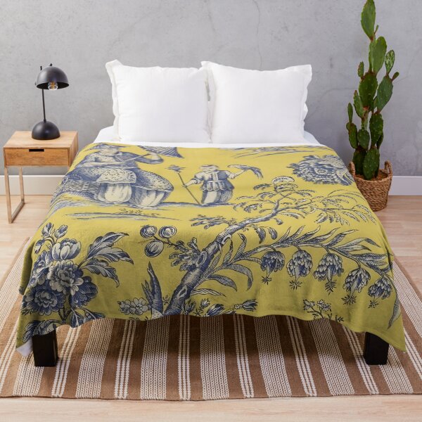 Artikel-Vorschau von Safrangarten-Chinoiserie-Toile, designt und verkauft von TheChinoiserie.