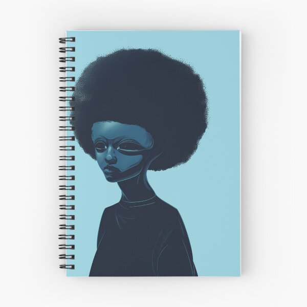 Item preview, Alien with an afro designed and sold by Zen Lael.