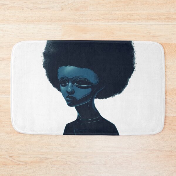 Item preview, Alien with an afro designed and sold by Zen Lael.