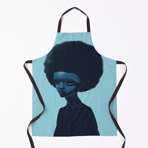 Item preview, Alien with an afro designed and sold by Zen Lael.