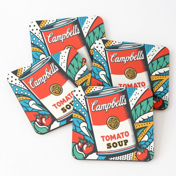 Item preview, Campbell's Tomato Soup Pop Art designed and sold by ArtFactoryAI.