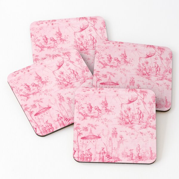 Item preview, Peony Garden Chinoiserie Toile designed and sold by TheChinoiserie.