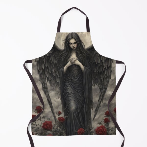 Artikelvorschau, Gothic Dunkler Engel & Rosen entworfen und verkauft von TheDarkWardrobe.