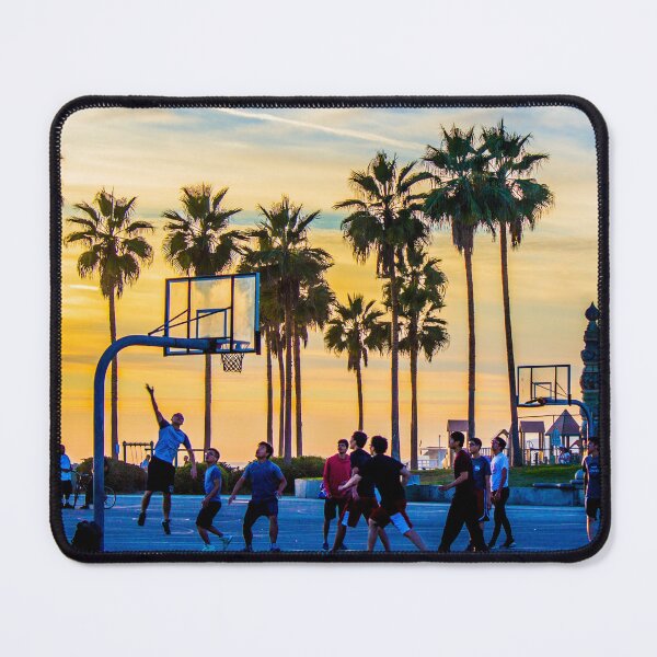 Item preview, Sunset basketball on Venice Beach, California, USA. designed and sold by Vicki Walsh.