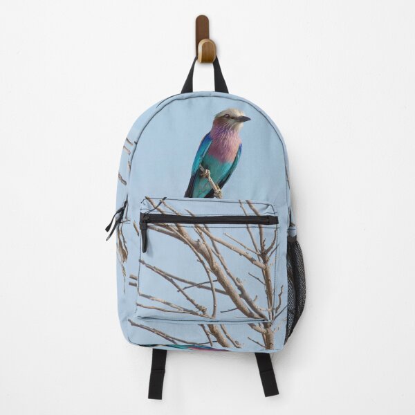 Item preview, Lilac Breasted Roller On The Hunt designed and sold by Kay Brewer.