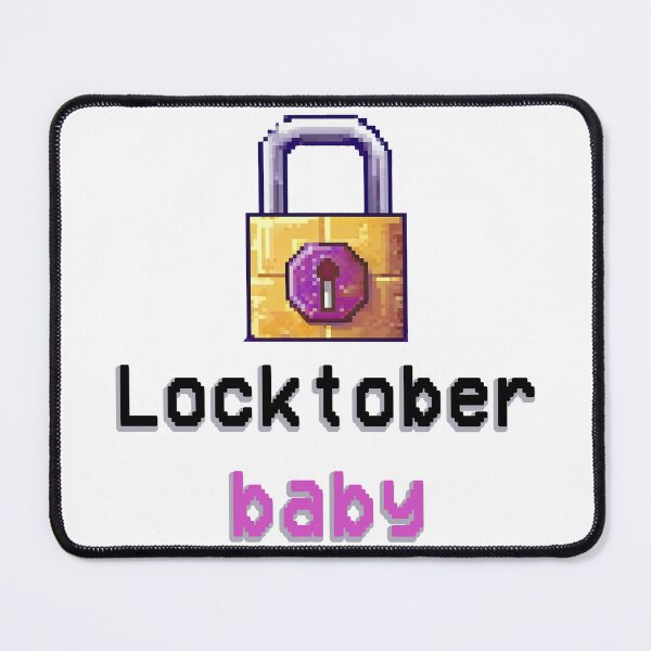 Item preview, Locktober baby pixel art designed and sold by kinkstoo.