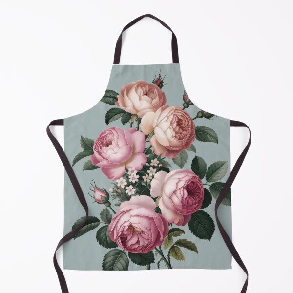 Item preview, Pink and Blue Cabbage Rose Vintage Beauty designed and sold by SloganExpress.