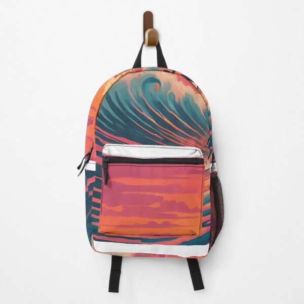 Item preview, Retro surf print designed and sold by NicMacTees.
