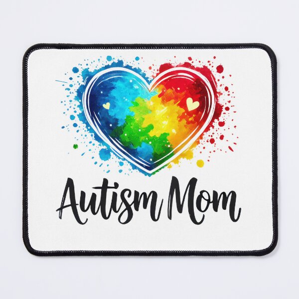 Item preview, Autism mom colorful design  designed and sold by amorprint.