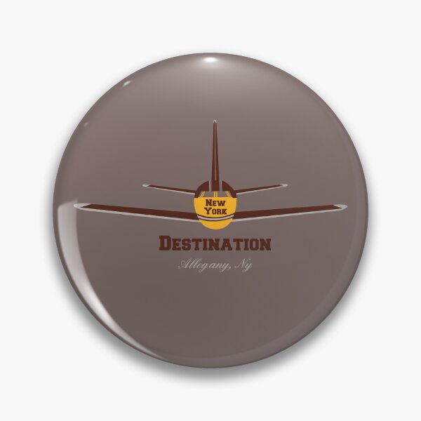 Item preview, Destination Allegany New York NY Airplane Airport Logo  designed and sold by Lartheviking.