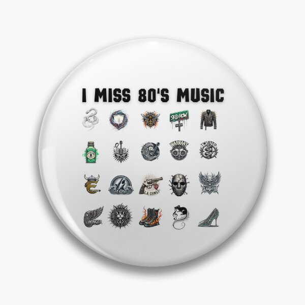 Item preview, I MIss 80's Music T-Shirt designed and sold by BECCdesigns.
