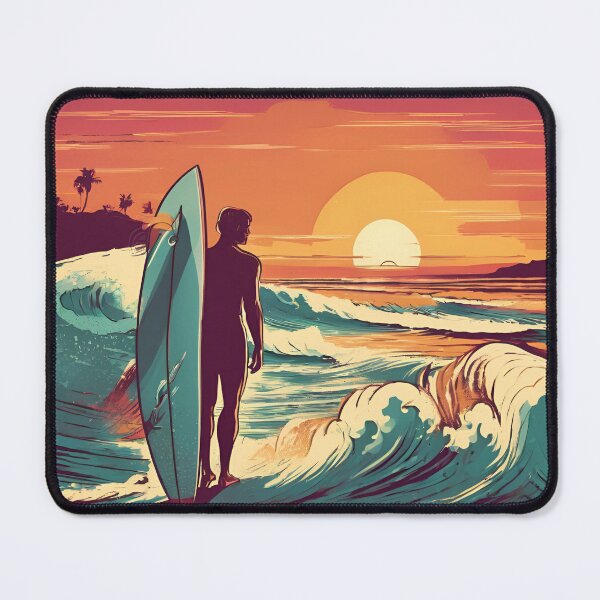 Item preview, Watching the waves designed and sold by NicMacTees.