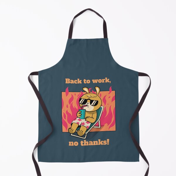 Item preview, Back To Work, No Thinks! designed and sold by PositivelyPrinted.