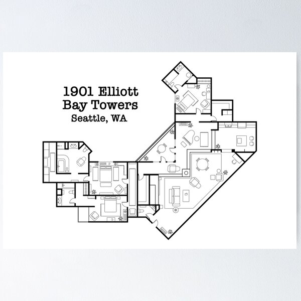 Item preview, Frasier Floor Plan designed and sold by DesignsByKAC.