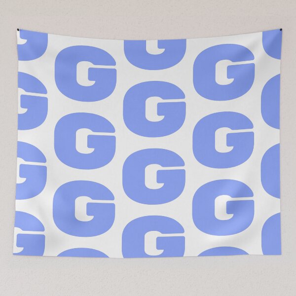 Item preview, Bold Blue Letter G designed and sold by TXTRZ-TXTRZ.