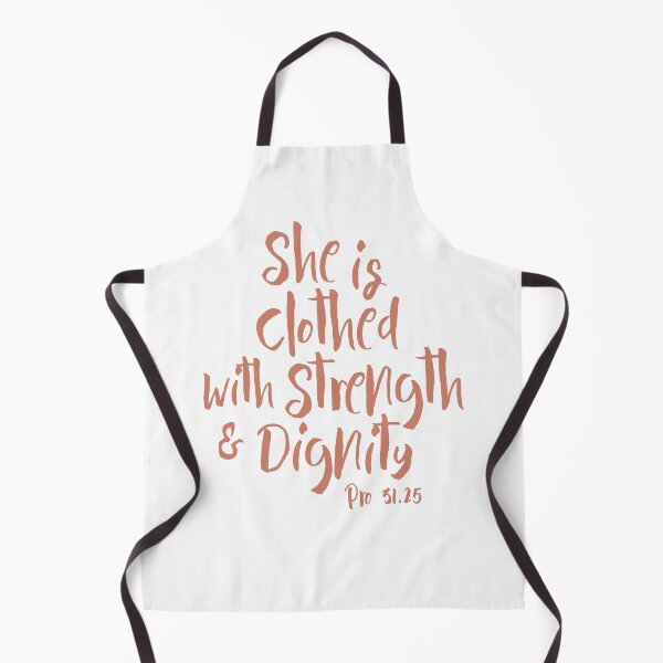 Item preview, She Is Clothed With Strength And Dignity Proverbs 31 25 Blush designed and sold by amazingjoy.