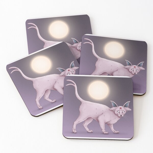 Item preview, Lilac Psychic Kitty designed and sold by CrypticBirdie.